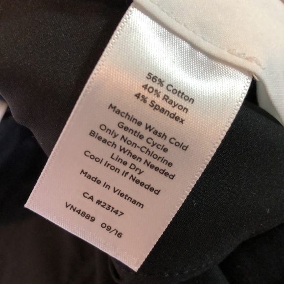 TALBOTS Size 12 Stretchy 
Straight Leg Dress Casual Classic 4-Pocket $119 NEW - Picture 10 of 16